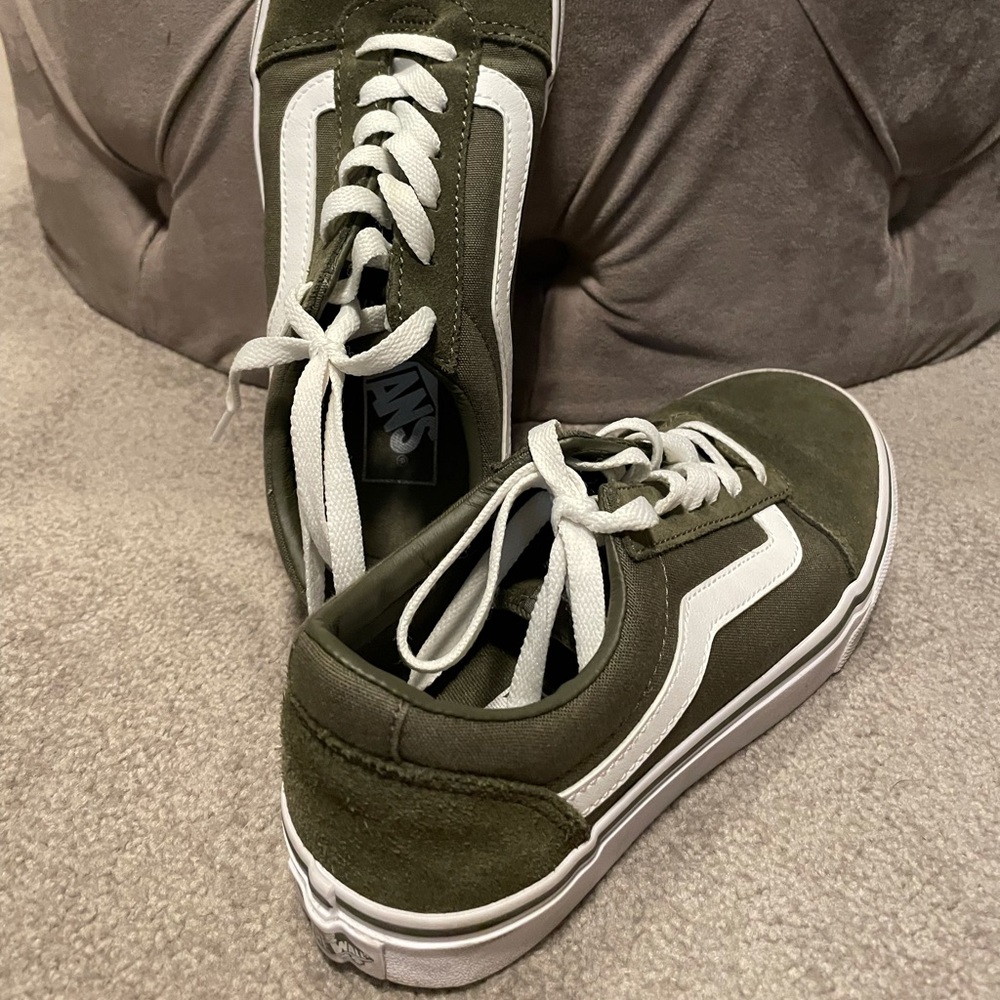 Vans Old Skool Olive Suede/Canvas